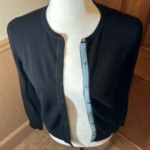 Mexx Black Rounded Collar Cardigan - L